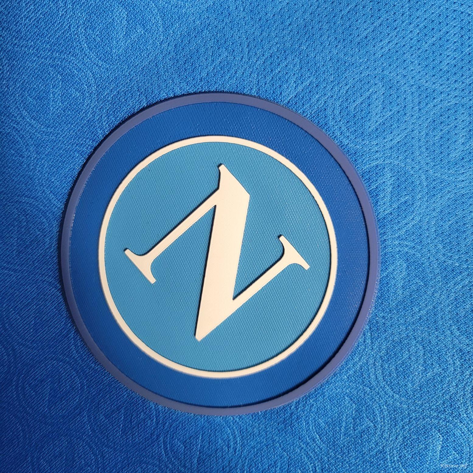 22/23 SSC Napoli Home Jersey With Scudetto Full Patch