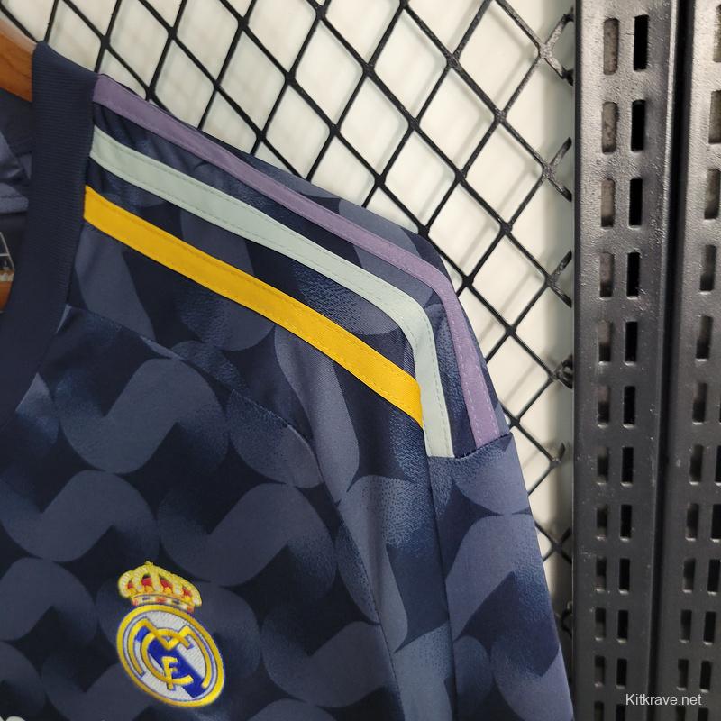 23/24 Real Madrid Away Long SLeeve Jersey