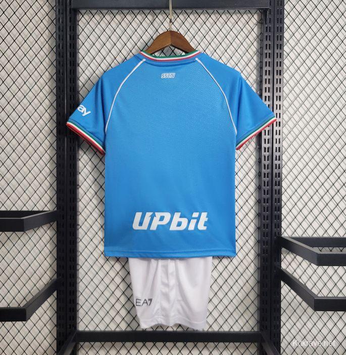 23/24 Kids Napoli Home Jersey