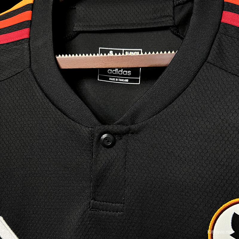 23/24 Roma Third Black Jersey