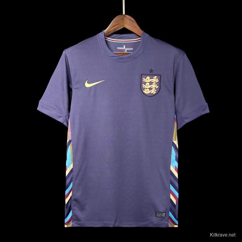 2024 England Away Blue Jersey