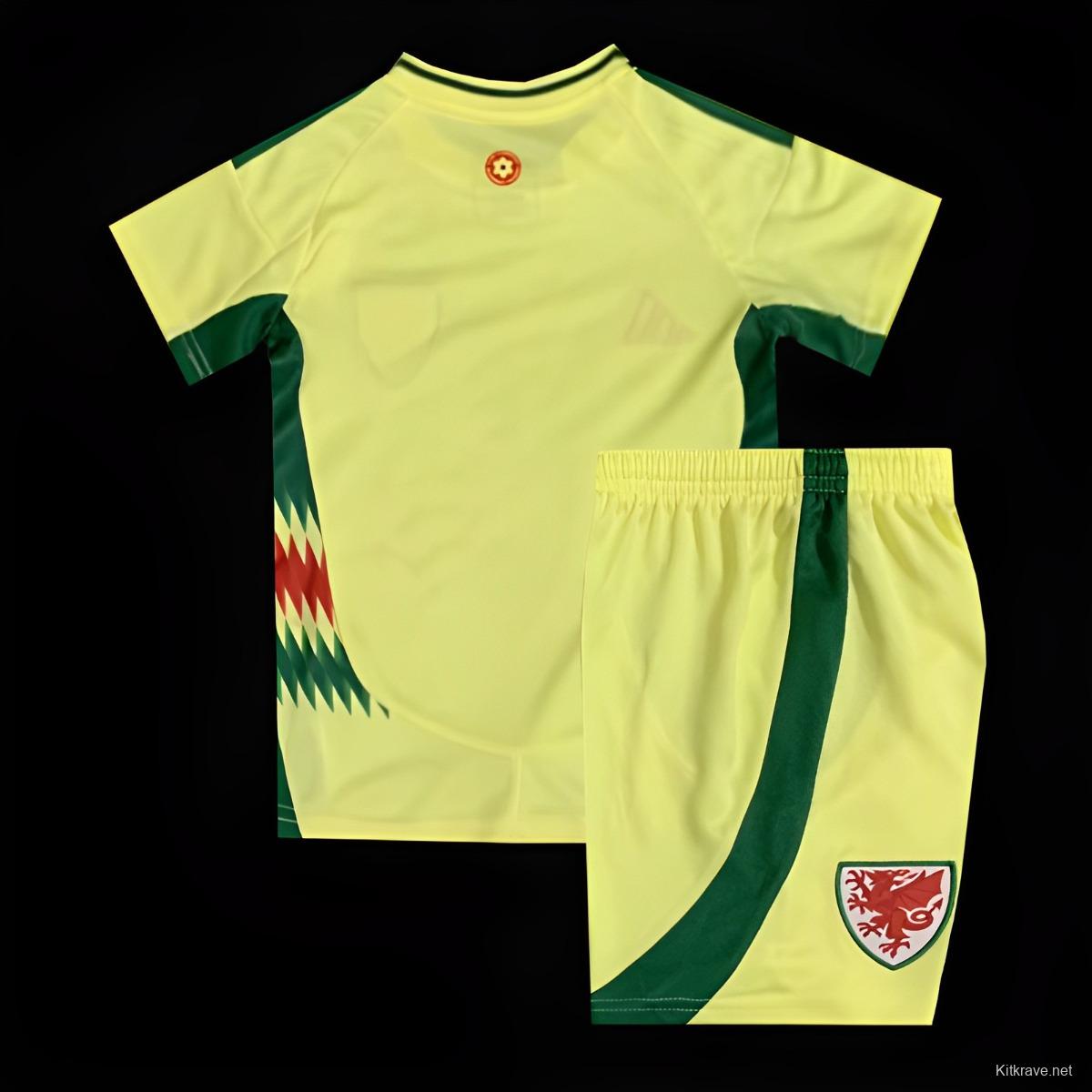 2024 Kids Wales Away Jersey