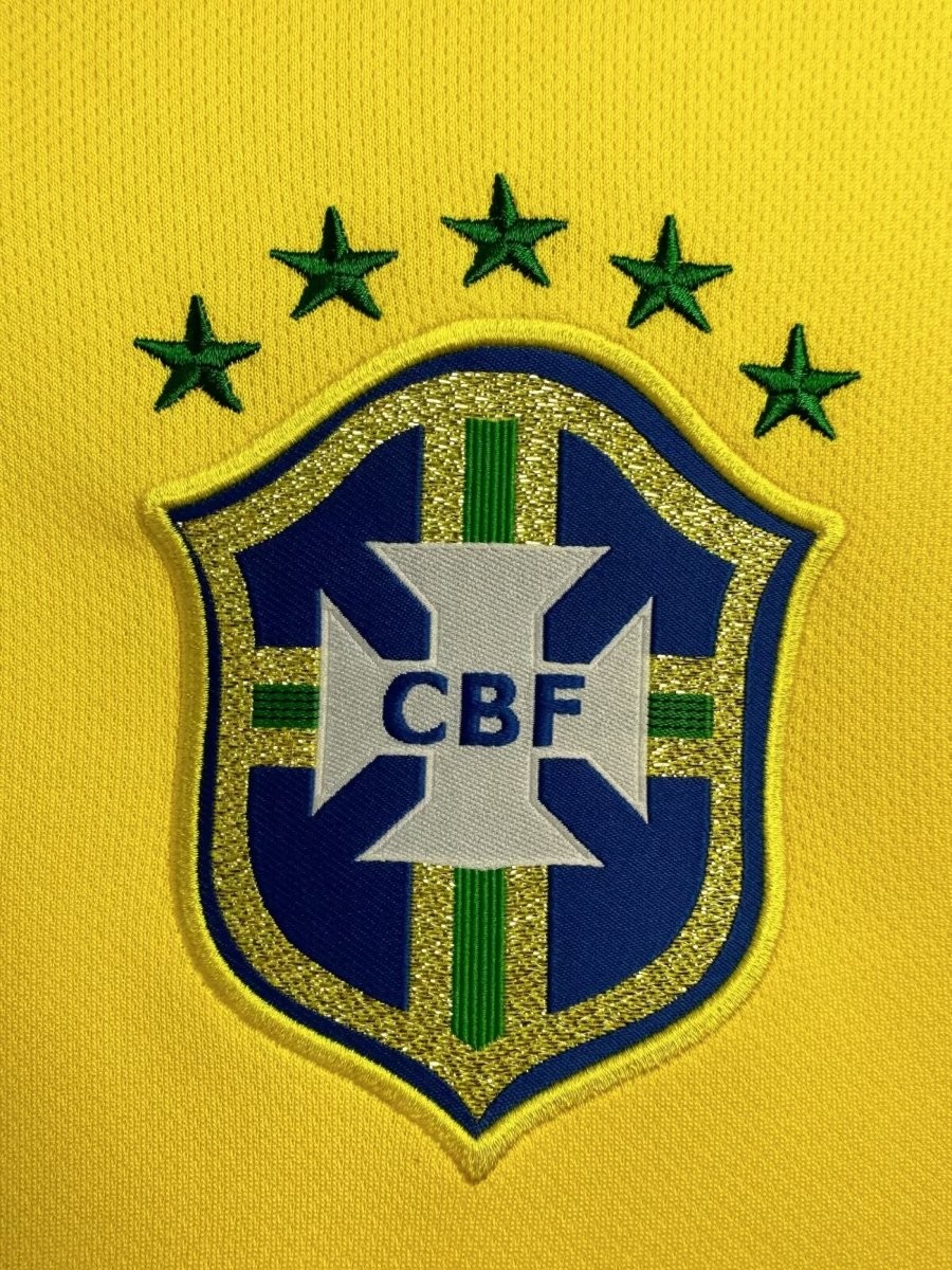 Retro 2014 Brazil Home Jersey