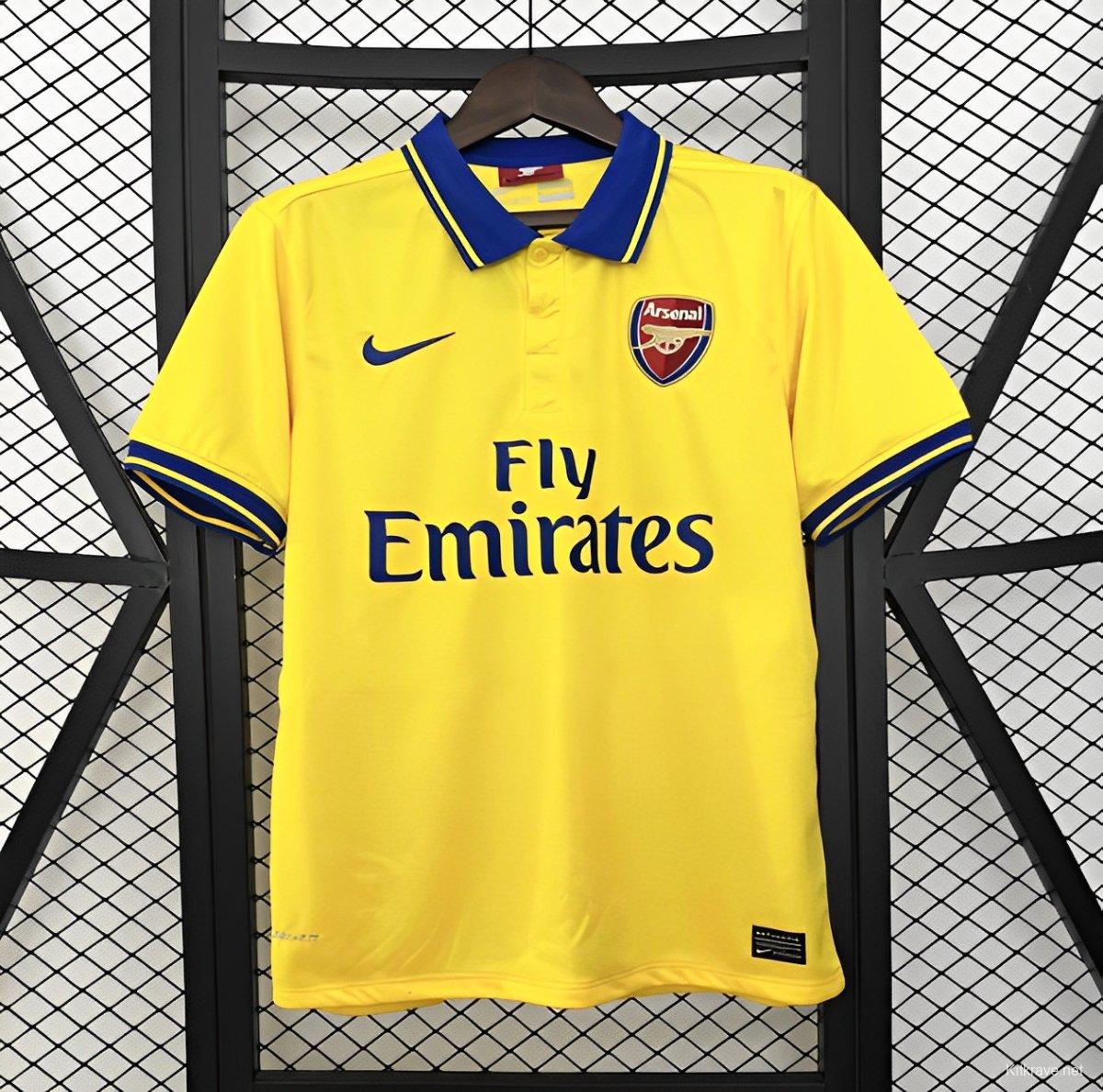 Retro 13/14Arsenal Away Jersey