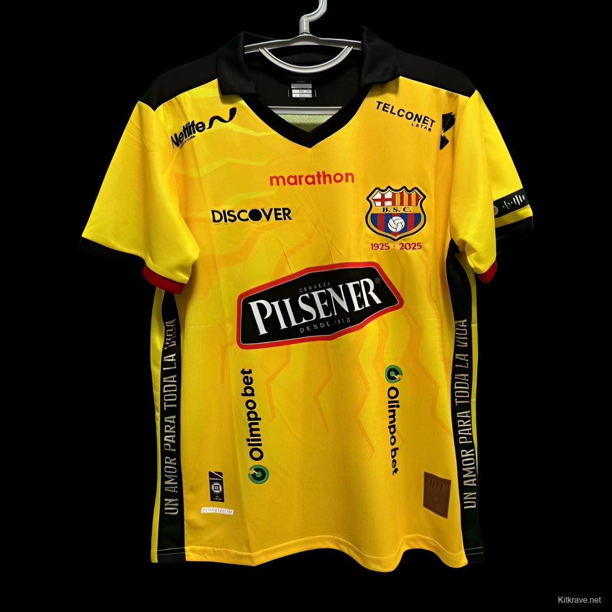 25/26 Barcelona SC Home Jersey