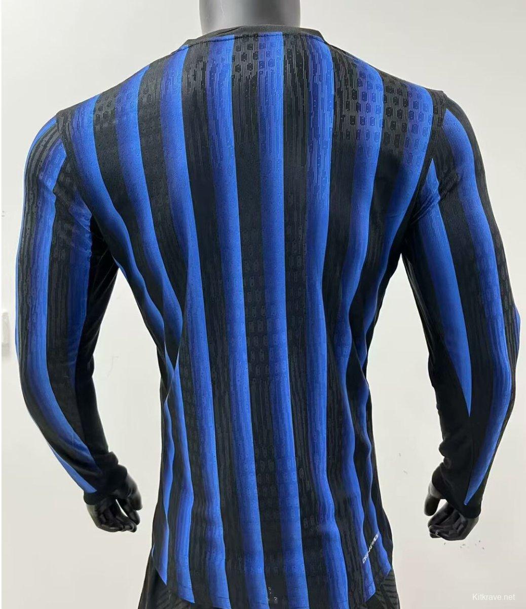 Player Version 25/26 Inter Milan Home Long Sleeve Jersey