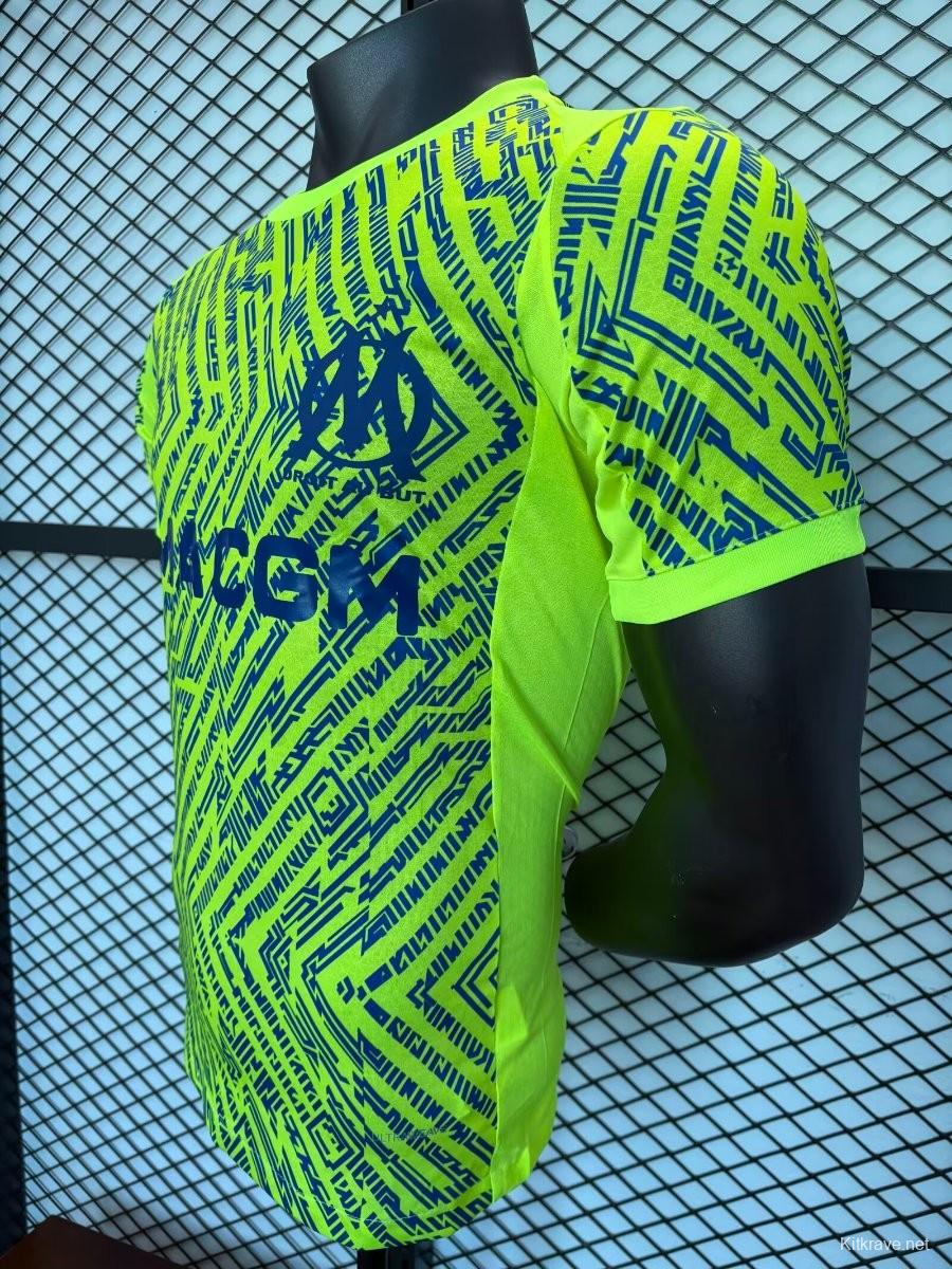 Player Version 25/26 Olymqique Marseille Green Jersey