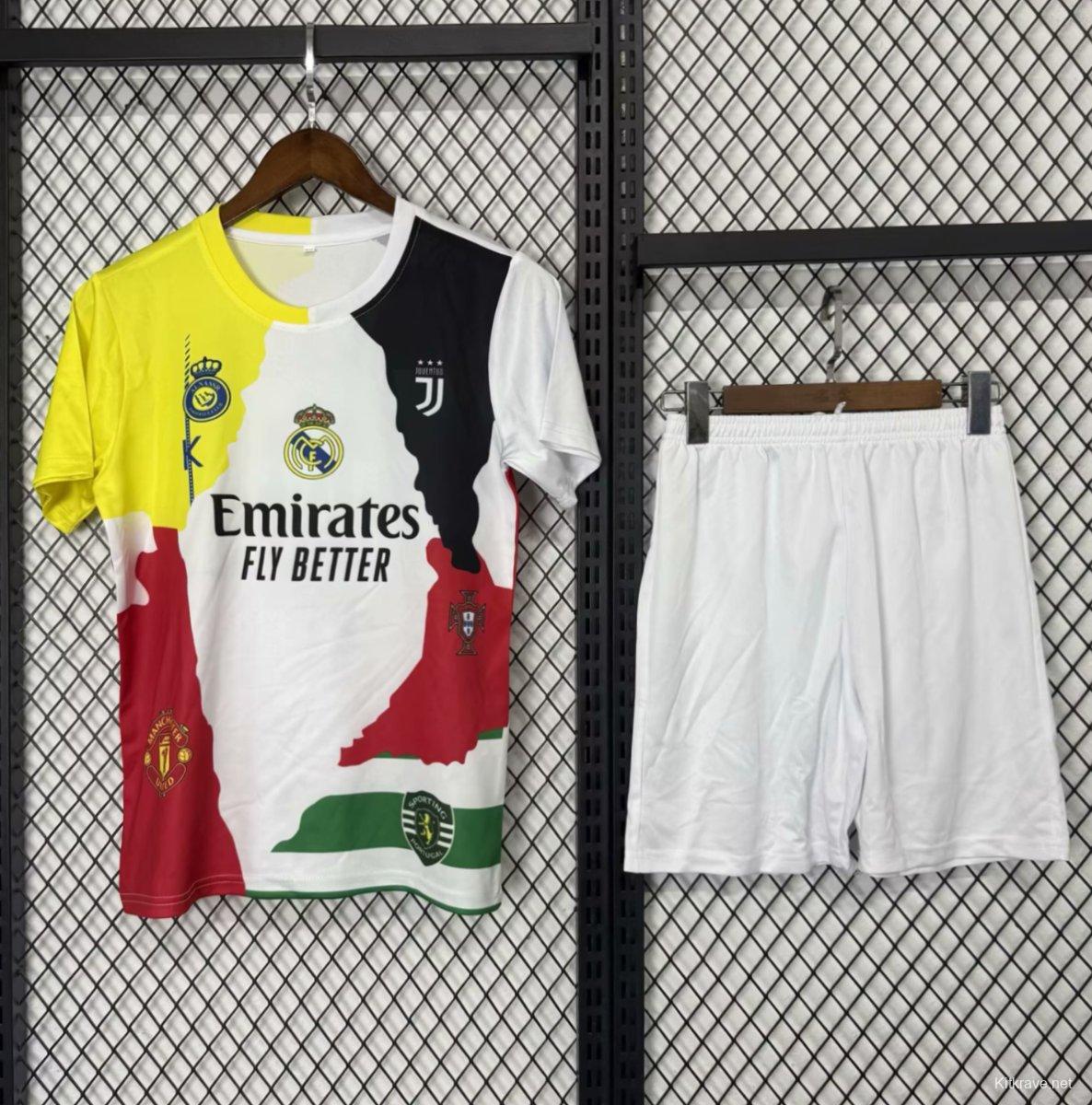 25/26 Kids Real Madrid Cristiano Ronaldo Special CR7 Jersey