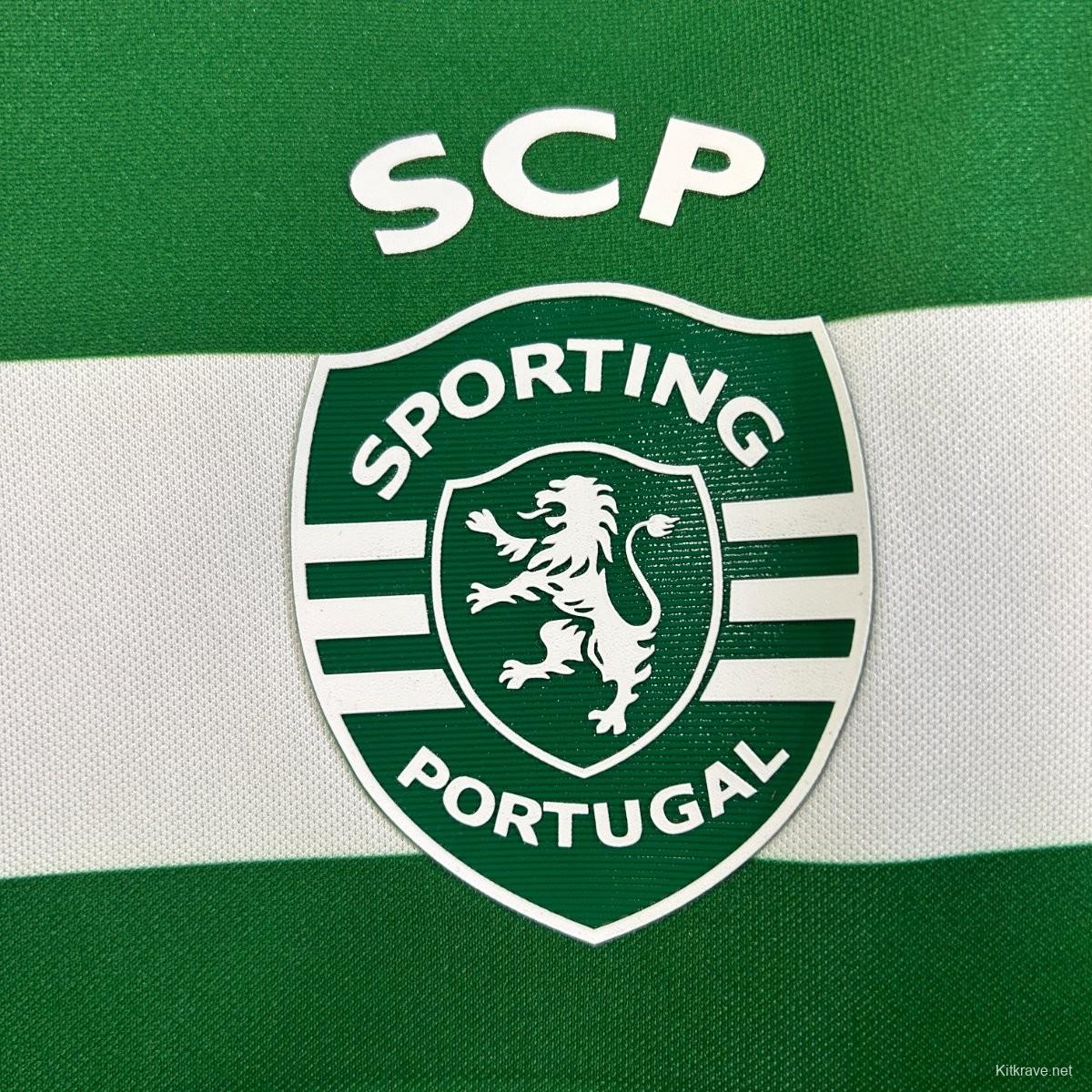25/26 Women Sporting Lisbon Home Jersey