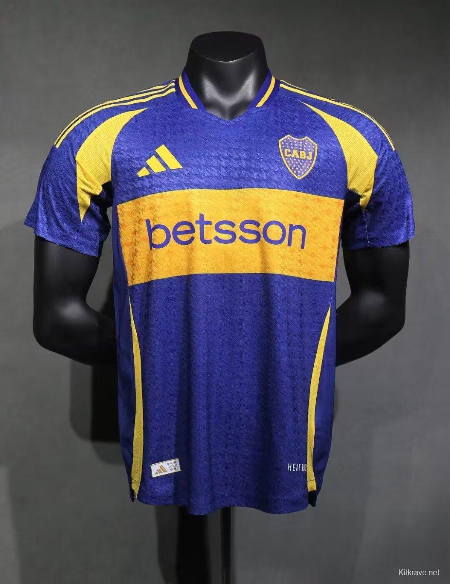 Player Version 25/26 Boca Juniors Blue/Yellow Special Jersey