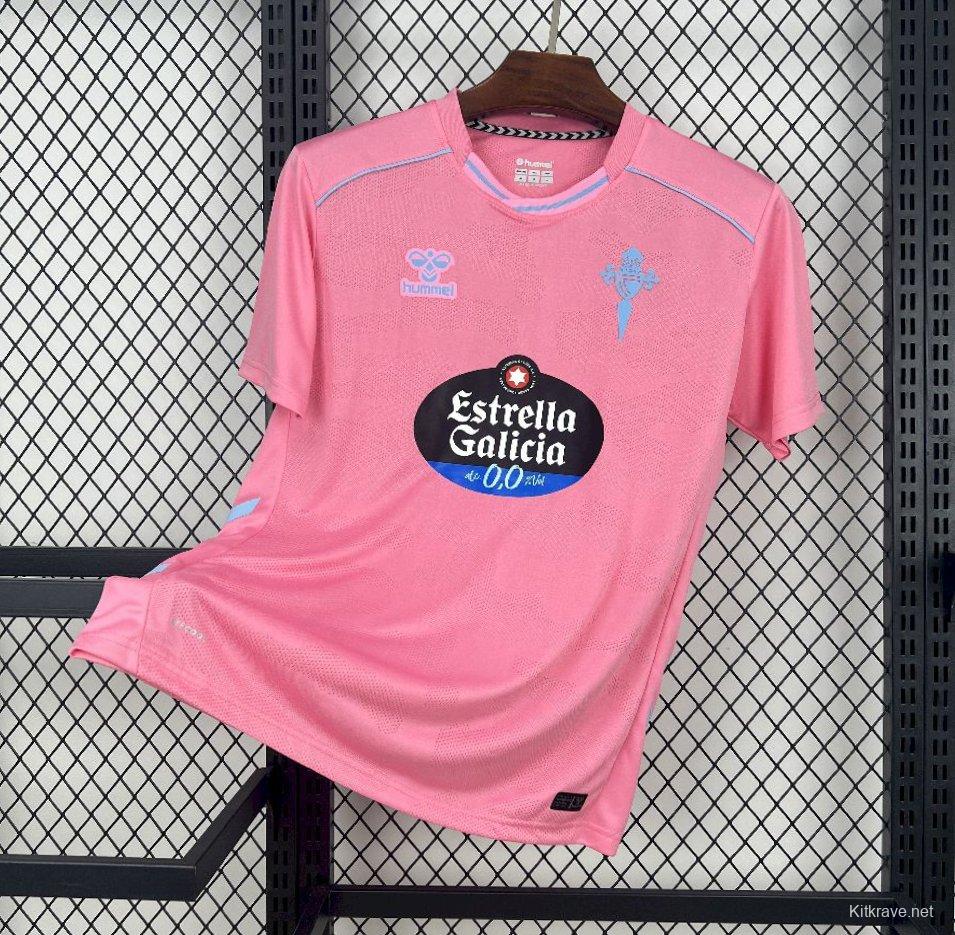 25/26 Celta de Vigo Third Pink Jersey