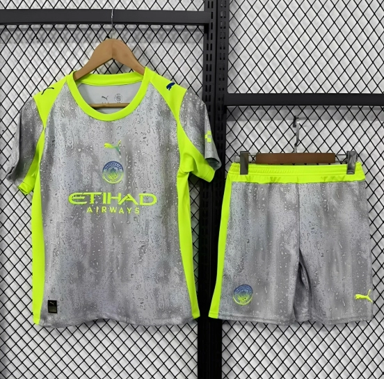 25/26 Kids Manchester City Third Jersey