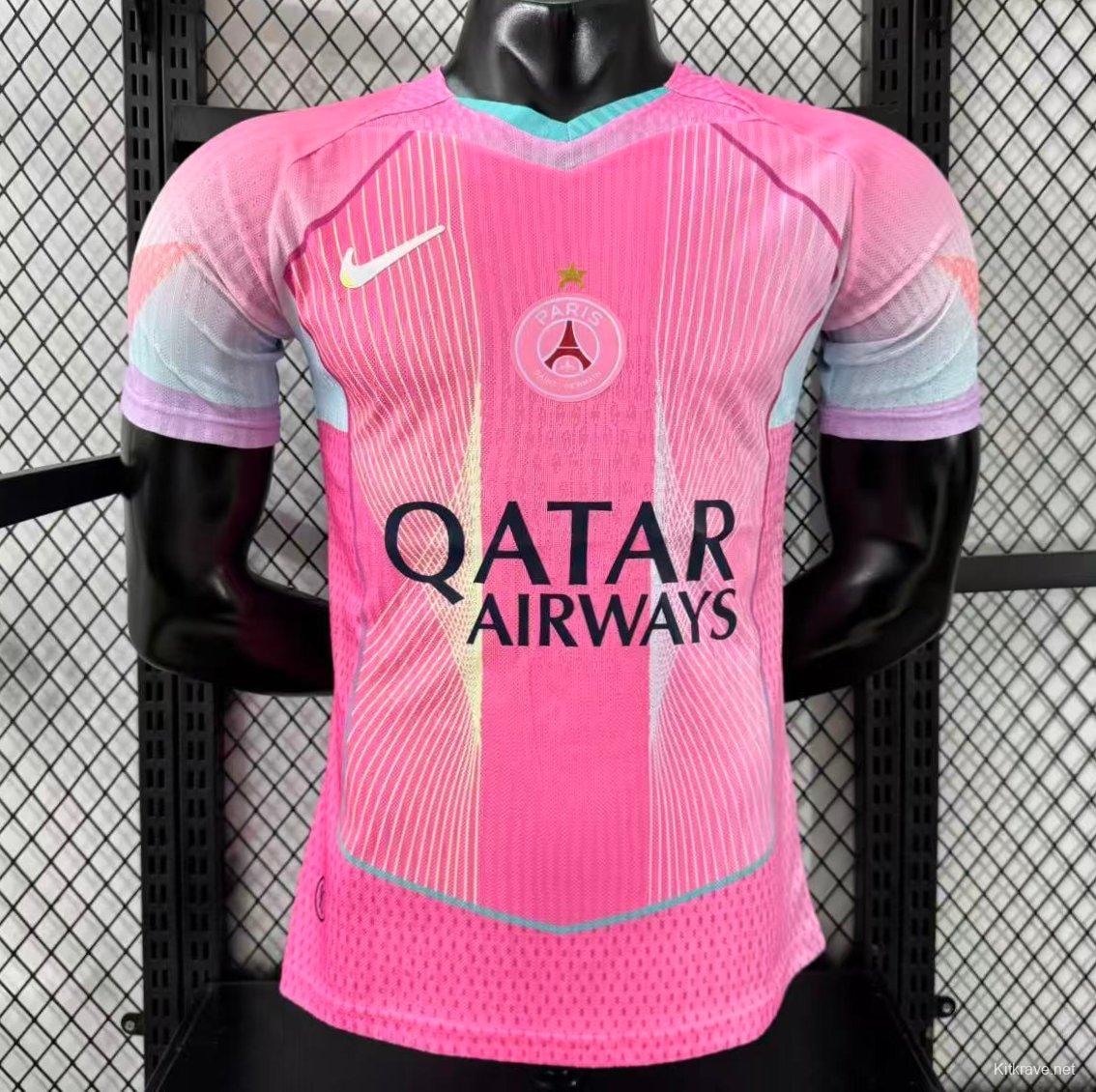 25/26 Player Version PSG Pink Jersey