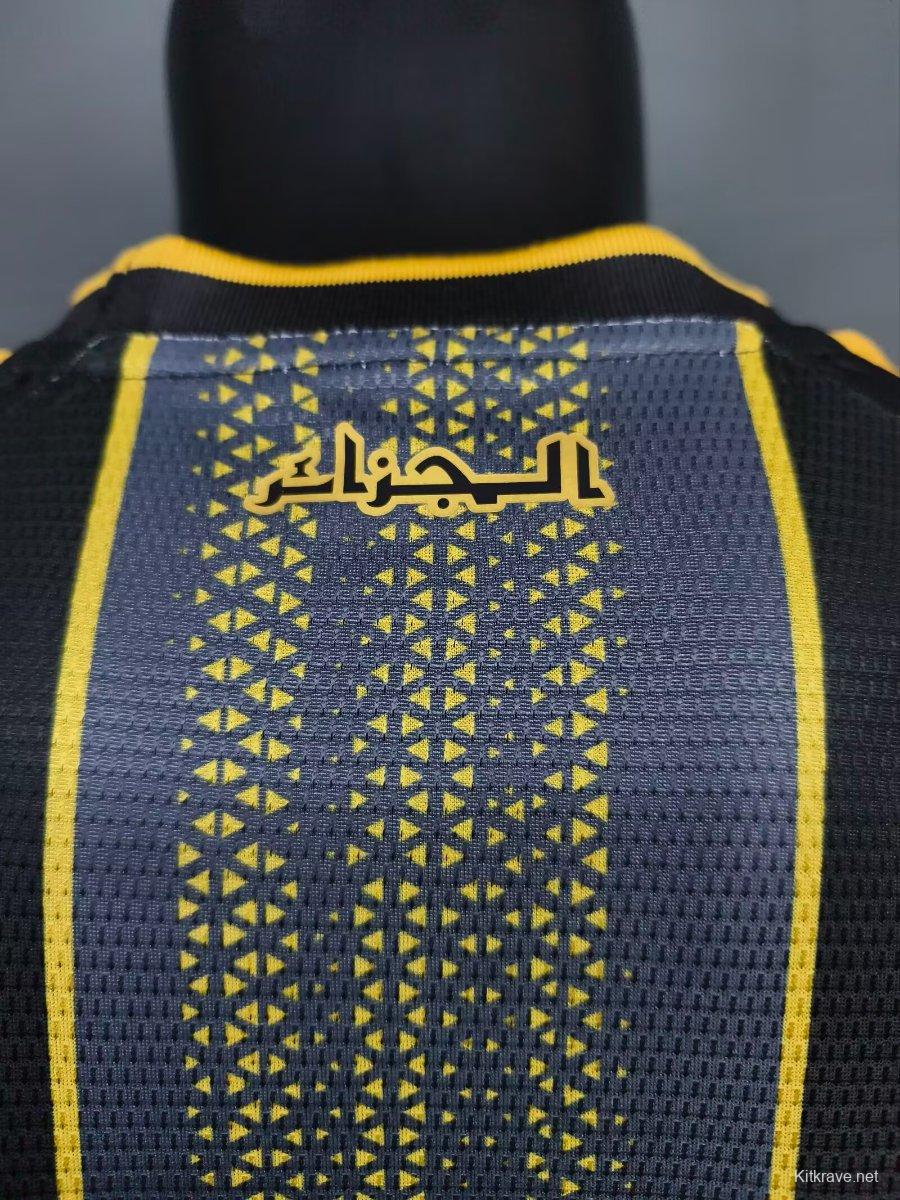 Player Version 2026 Algeria Black Jersey