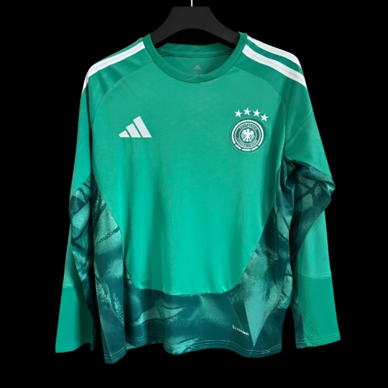 2026 Germany Green Goalkeeper Long Sleeve Jersey