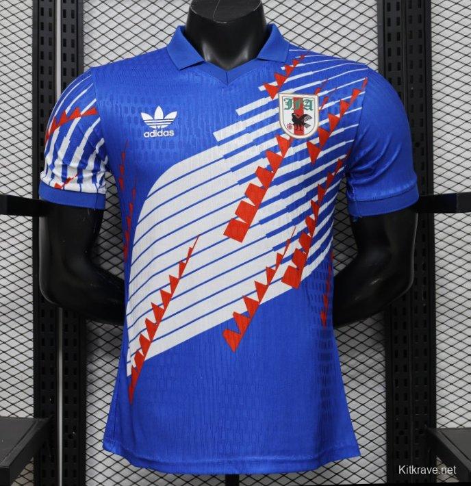 Player Version 2027 Japan Home Blue with Diagonal Graphic Jersey