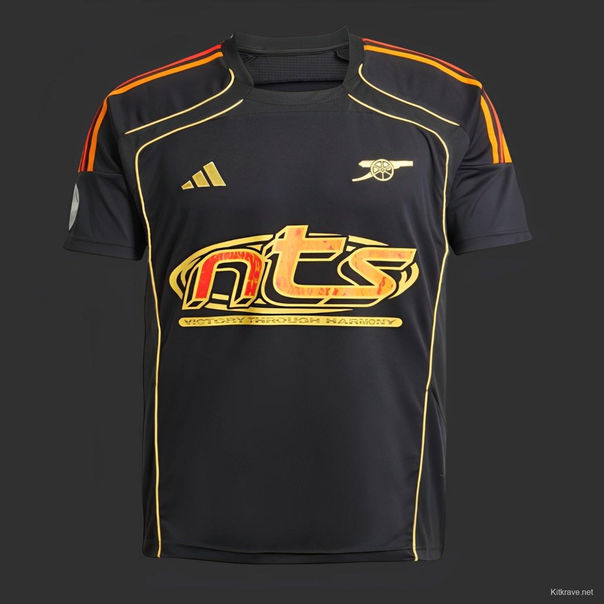 25/26 Adidas Arsenal x NTS UBP Black Jersey