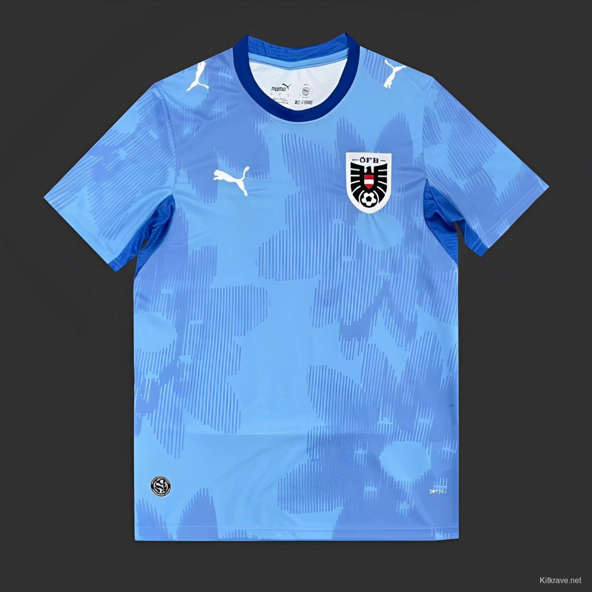 2026 Austria Away Blue World Cup Jersey