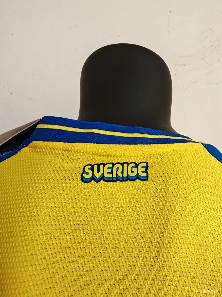 Player Version 2026 Sweden Home Jersey