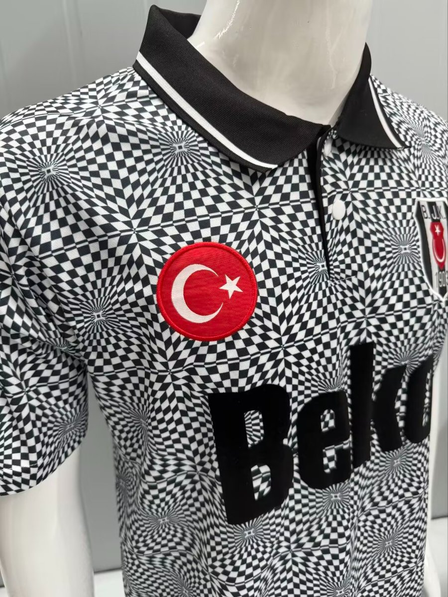 Retro 91/92 Besiktas Home Jersey