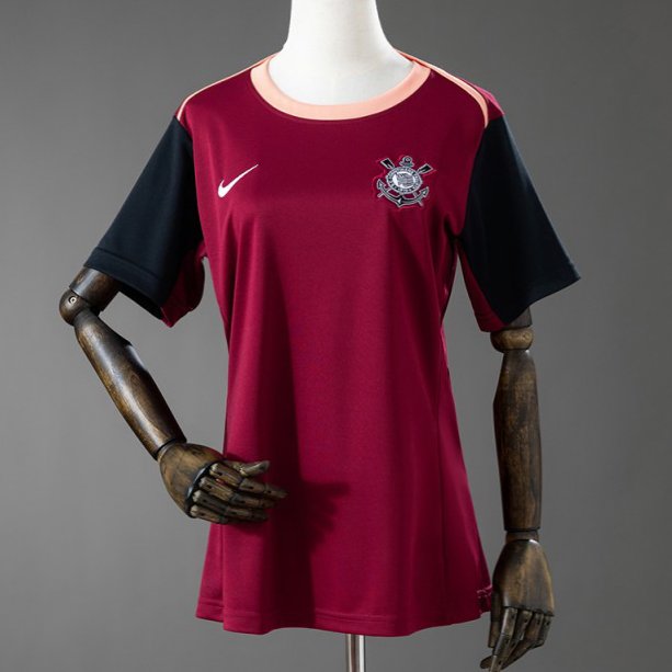 26/27 Corinthians Women's Training Jersey - Maroon Jersey