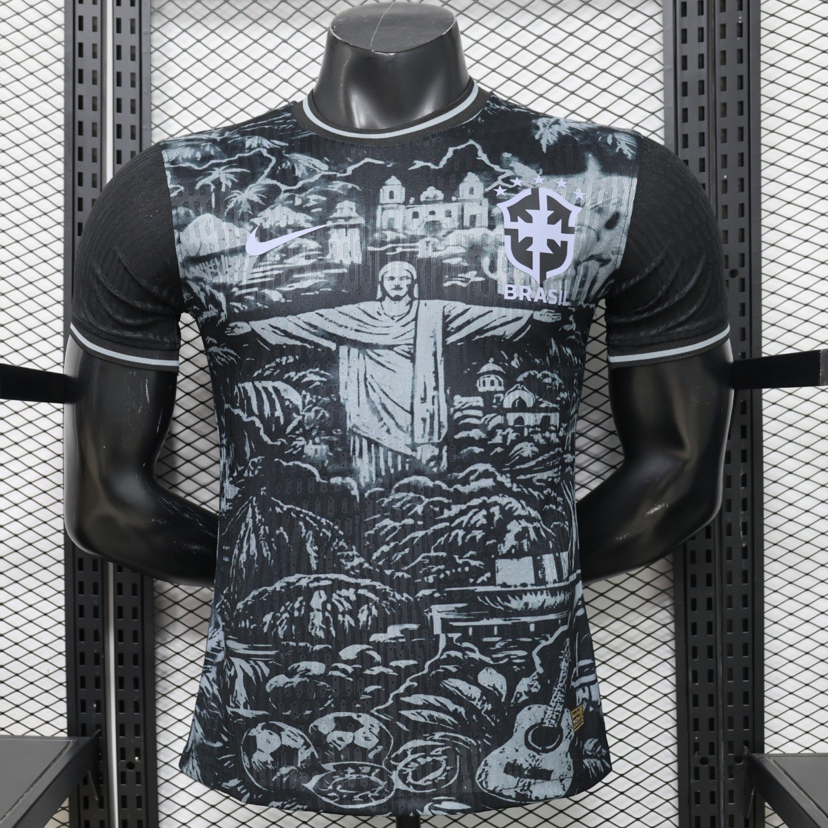Player Version 2026 Brazil Special Edition Black  Jersey