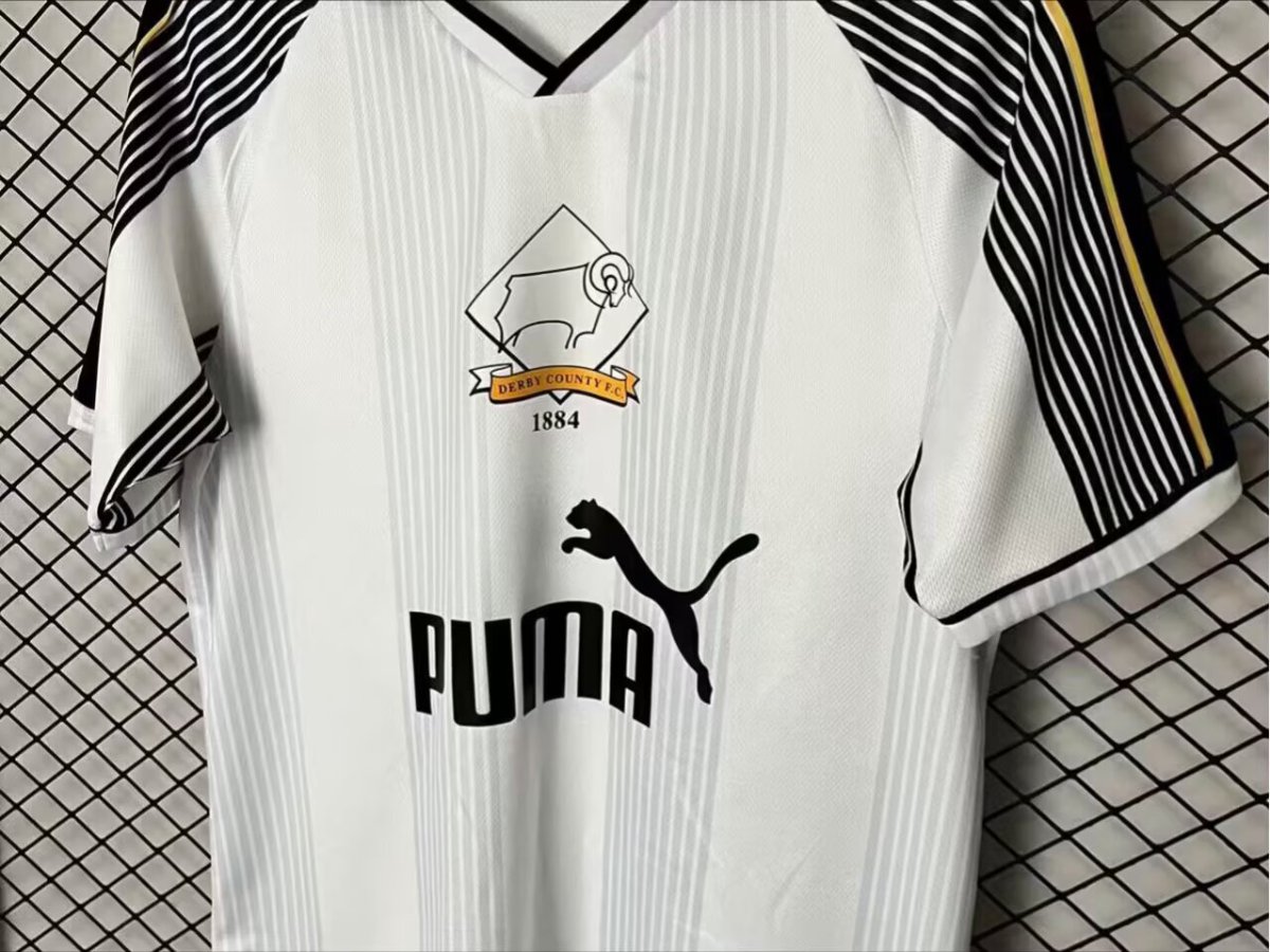 Retro 95/96 Derby County Home Jersey