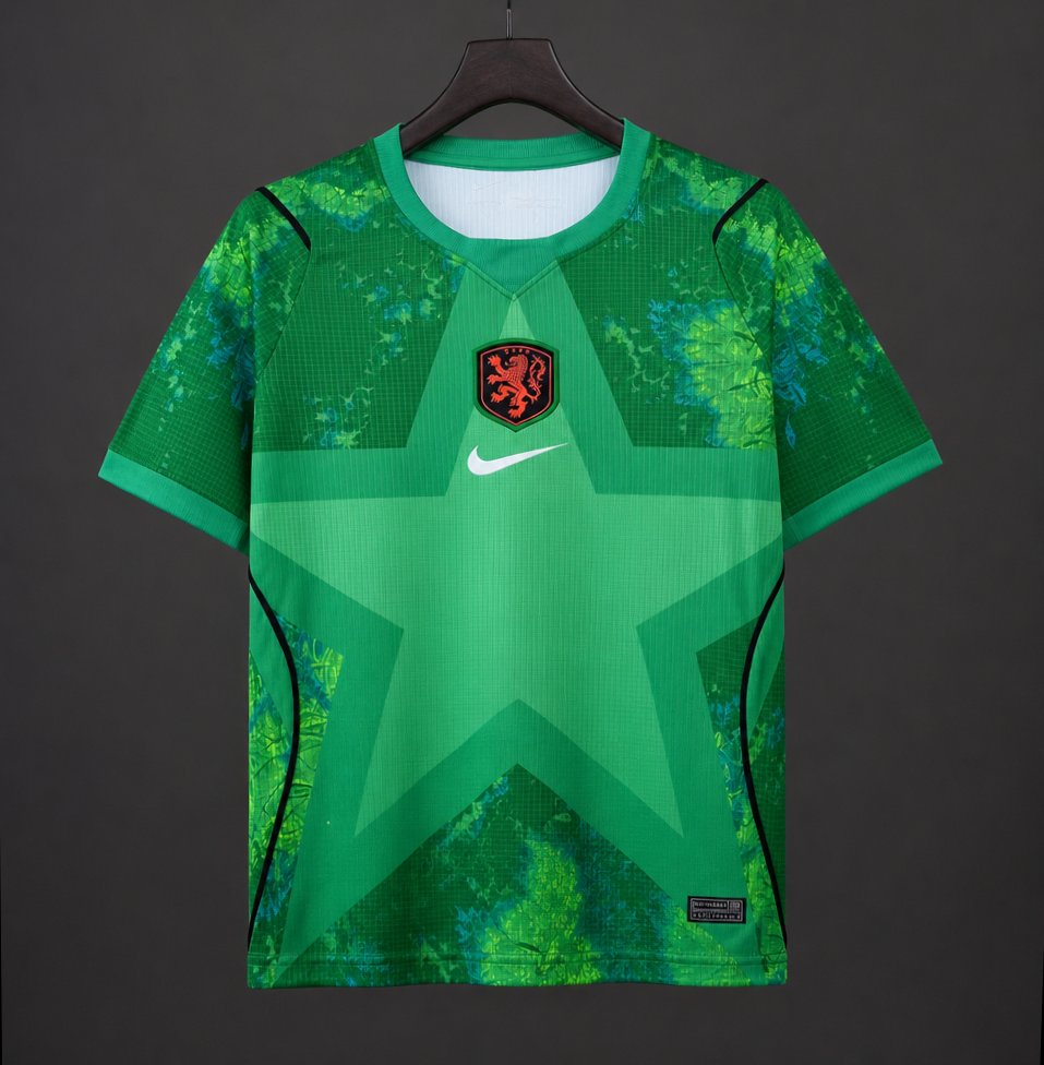 2026 Netherlands Green Goalkeeper Jersey