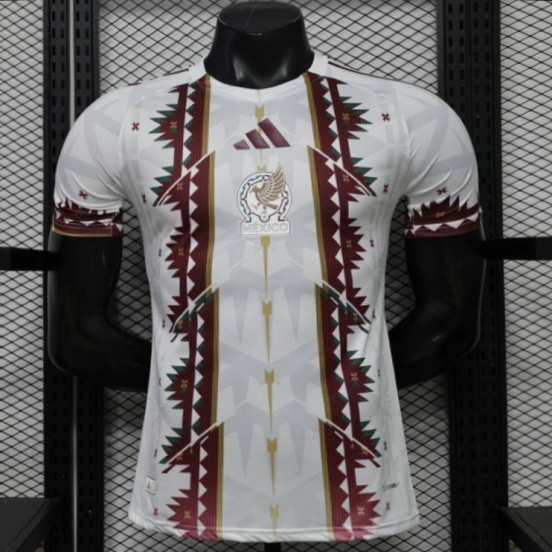 Player Version 2026 Mexico White  Special Edition Away Jersey