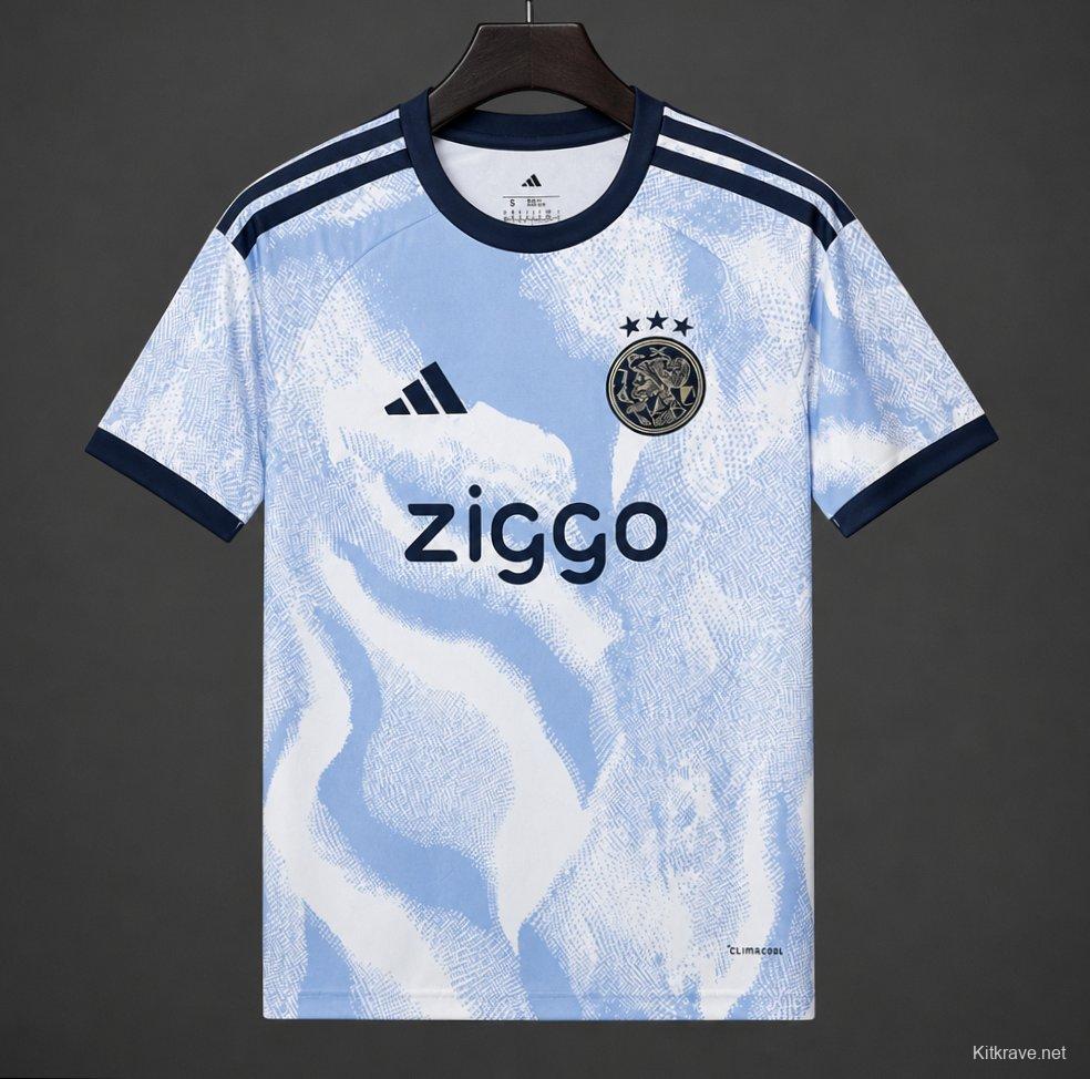 26/27 AJAX Third Light Blue Jersey