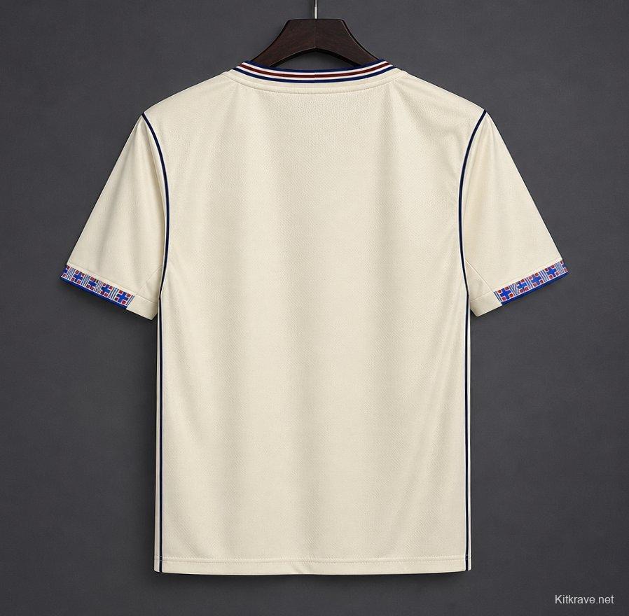 26/27 FC Barcelona Special Edition "Mashup" Away Jersey - Cream/Blue Stripe - As worn by Messi, Pedri, Yamal