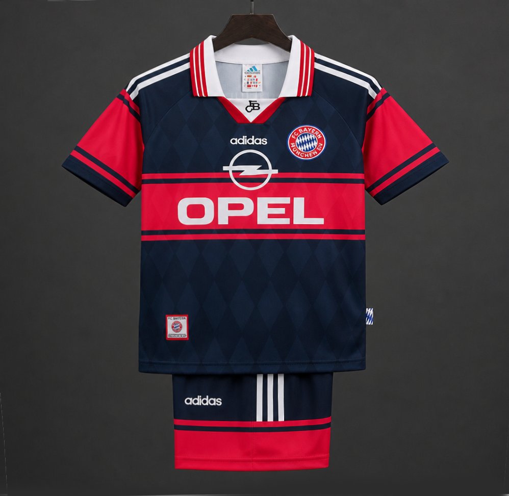 Retro Kids 97/99 Bayern Munich Home Jersey