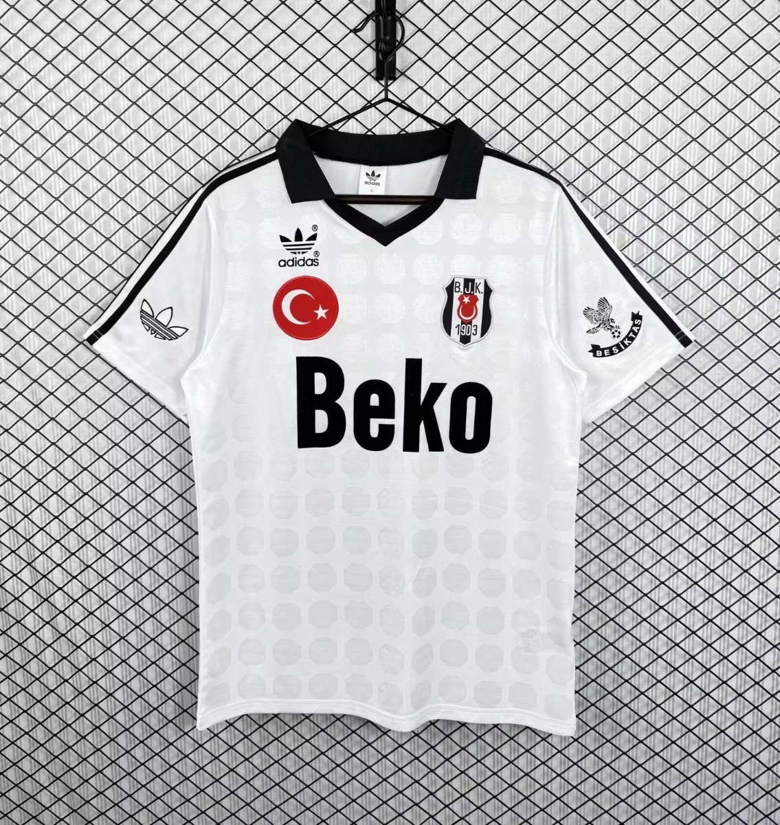 Retro 90/91 Besiktas Home Jersey