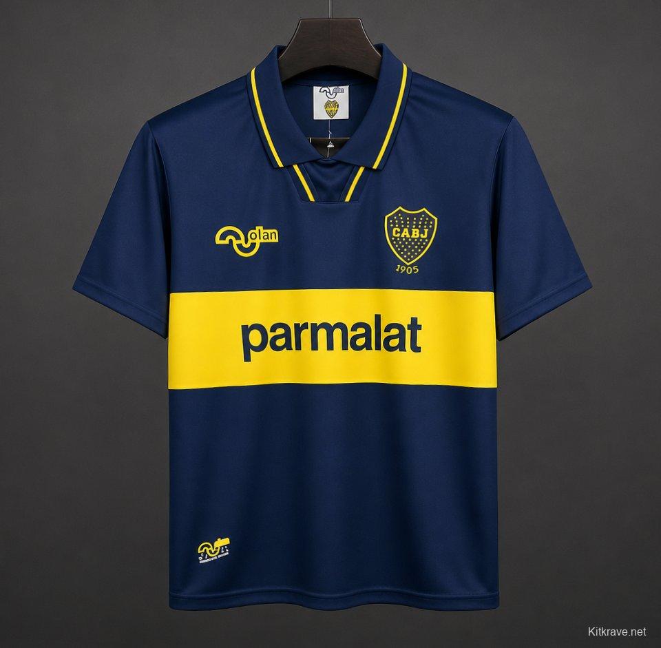 Retro 94/95 Boca Juniors Home Jersey