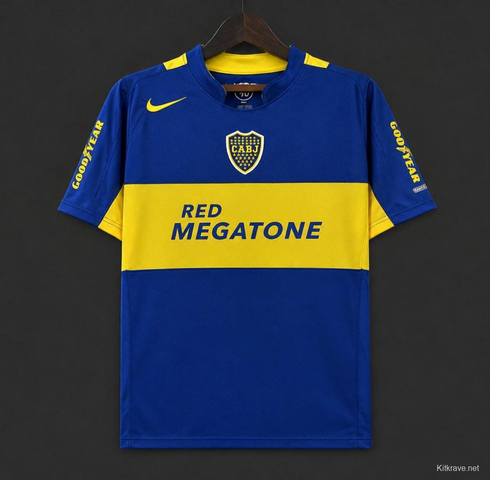 Retro 04/05 Boca Juniors Home Jersey