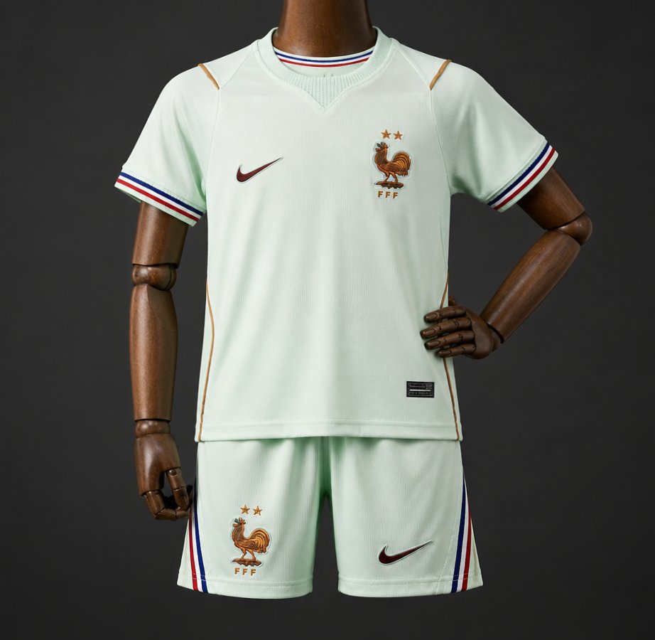 2026 Kids France World Cup Away Kit