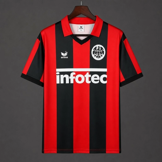 Retro 88/89 Eintracht Frankfurt Home Jersey