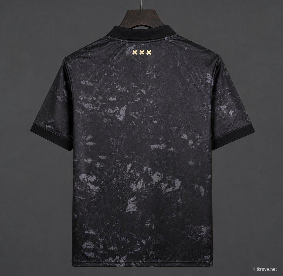 26/27  Ajax x Stone Island Concept Black Jersey