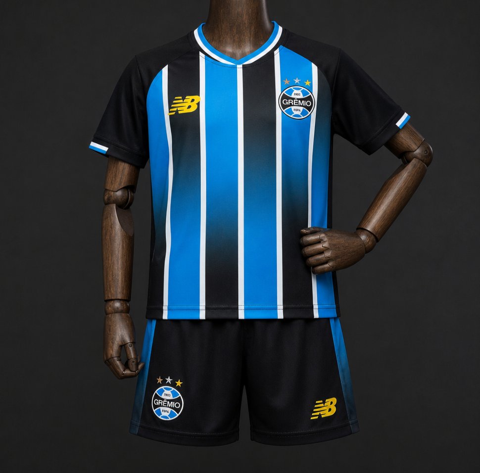 26/27 Kids Gremio Home Jersey