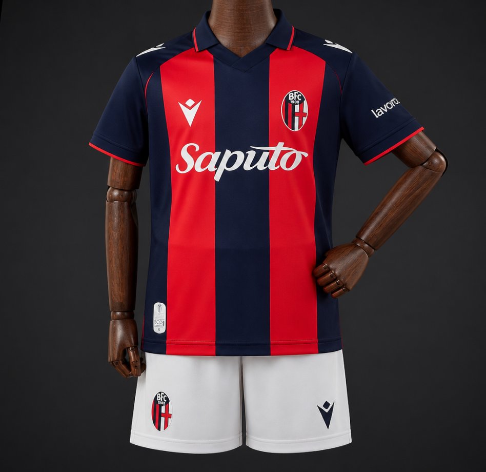 26/27 Kids Bologna Home Jersey