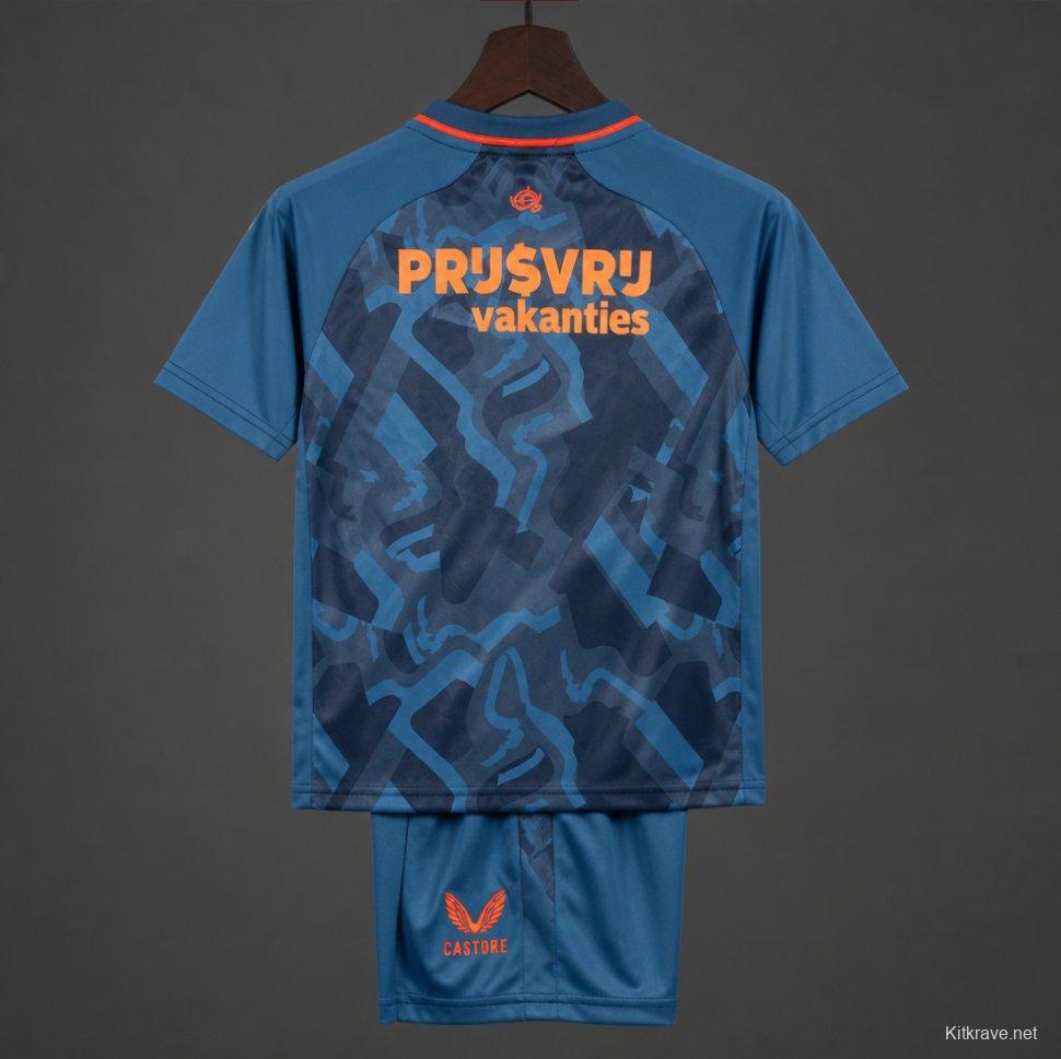 26/27 Kids Feyenoord Rotterdam Training Navy Blue Jersey