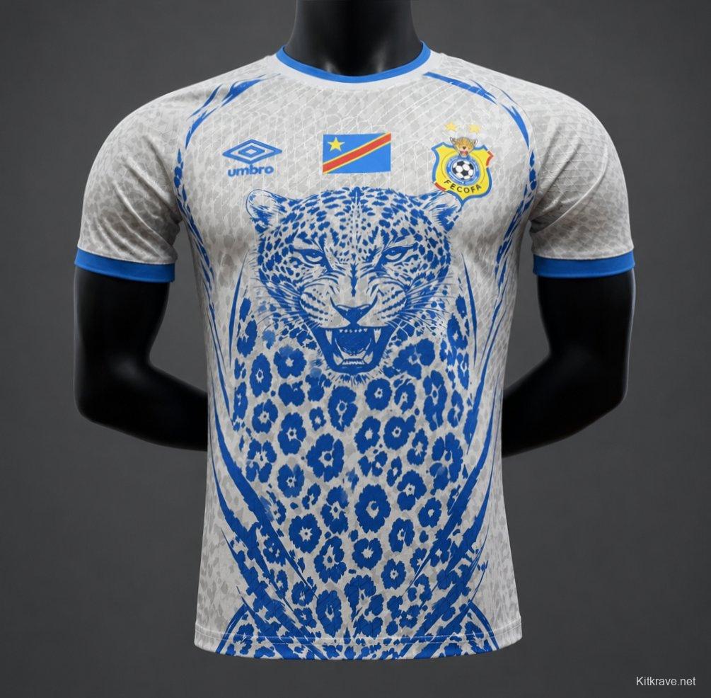 Player Version 2026 Congo Away White Jersey