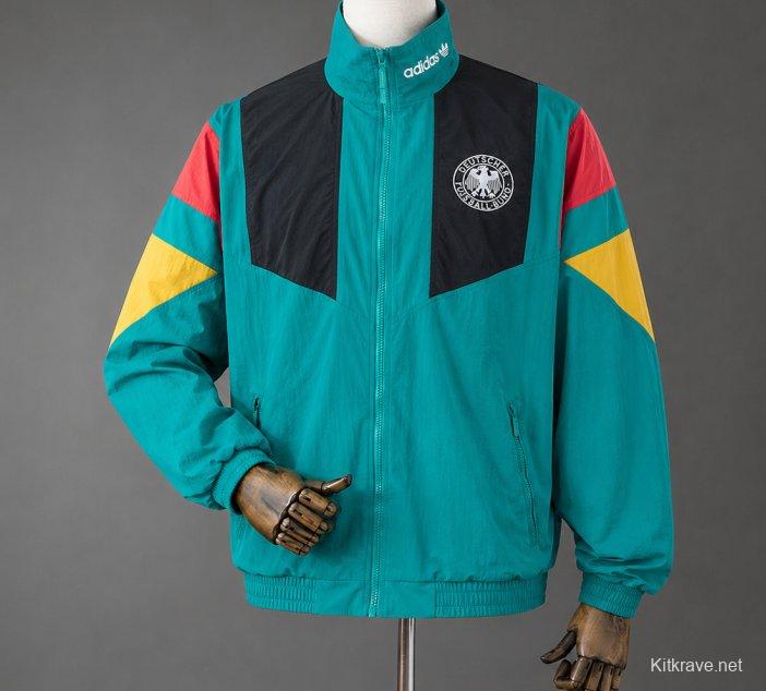 German FIGC EQT Track Top Windbreaker