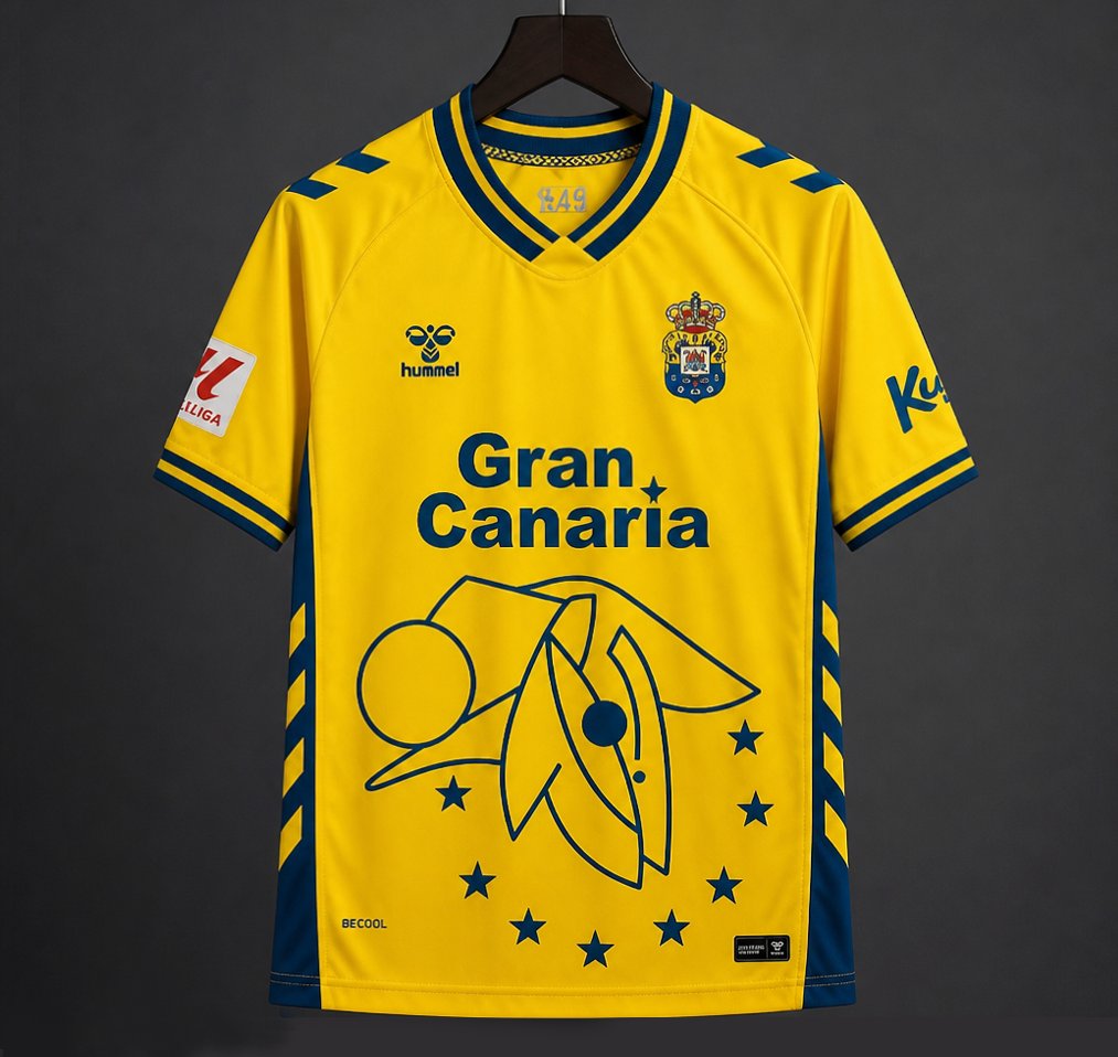 25/26 UD Las Palmas Home Jersey – Quevedo "El Baifo" Special Edition