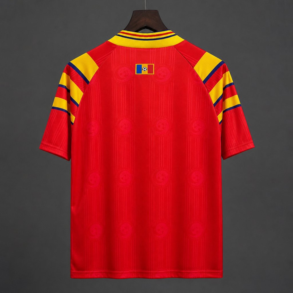 Retro 1996 Romania Home Jersey