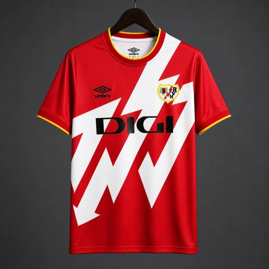 26/27 Rayo Vallecano Away Red Jersey