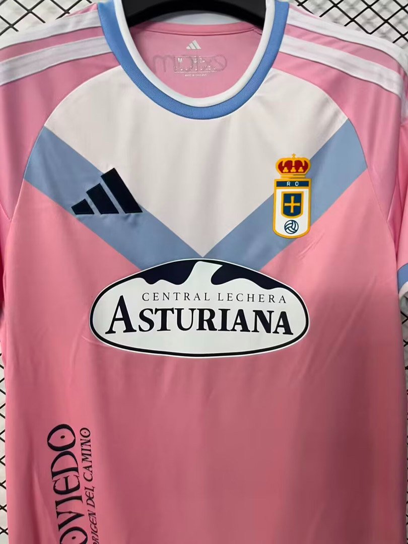 26/27 Real Oviedo Away Pink Jersey