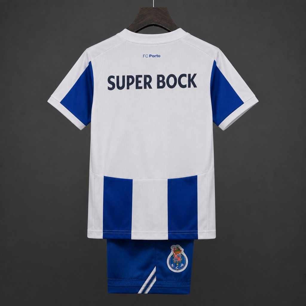 26/27 Kids Porto Home Jersey