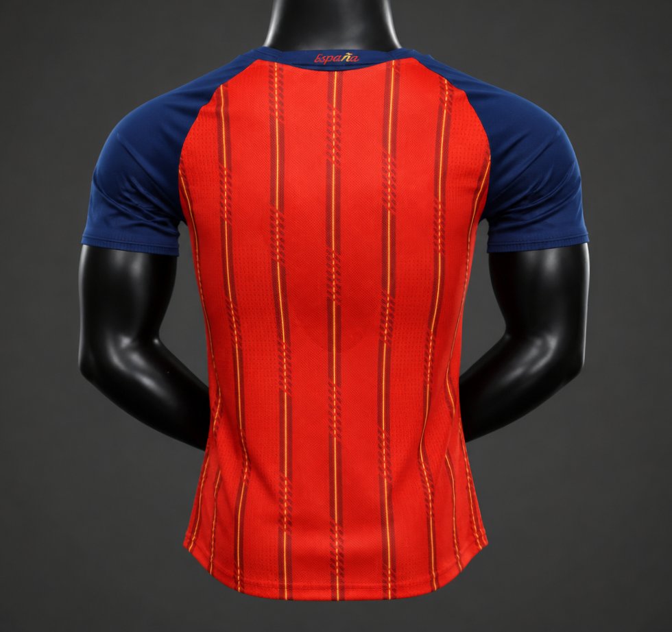 2 Star Player Version 2026 Spain Home Jersey With Champion Patch