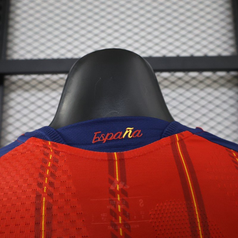 2 Star Player Version 2026 Spain Home Jersey With Champion Patch